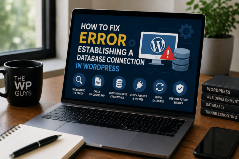 How to Fix “ Error Establishing a Database Connection in WordPress”