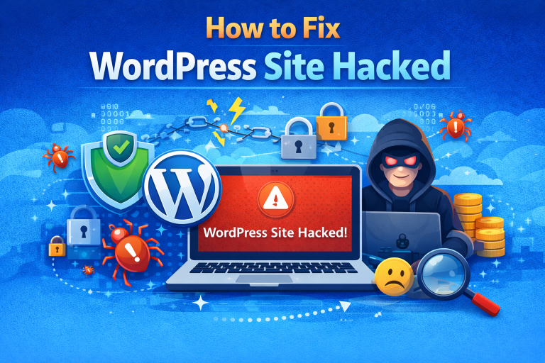WordPress site hacked and malware removal process
