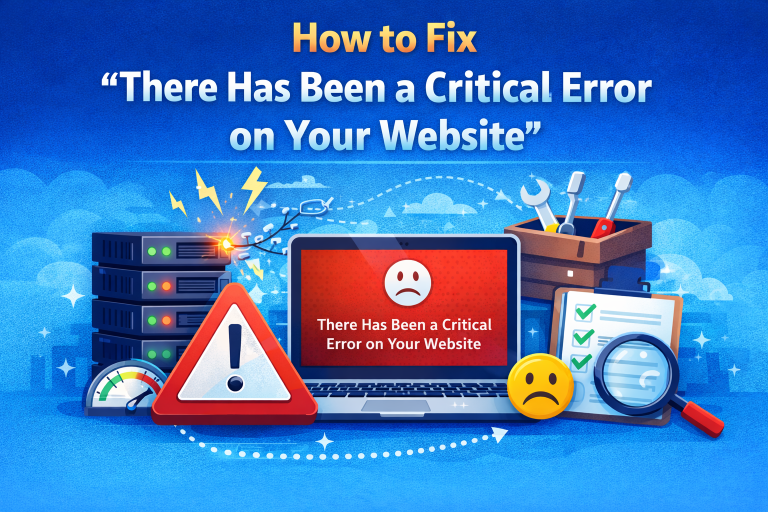 Fix WordPress critical error on website